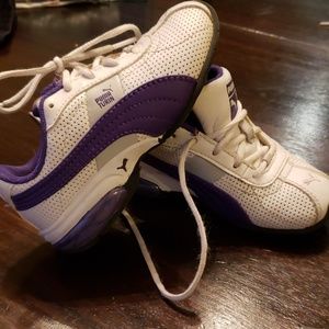 Toddler size 8 puma shoes